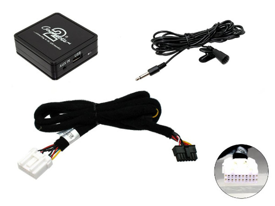 Vaizdas CTAMZBT001 automobilinis USB/BT adapteris Mazda                                                                                                       