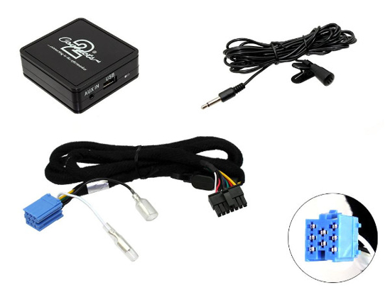 Vaizdas CTAPGBT010 automobilinis USB/BT adapteris Peugeot                                                                                                     