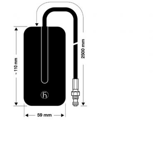 Vaizdas MCA 18 90 SQ/250, Hirschmann automobilinės antenos                                                                                                    