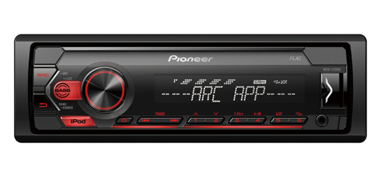 Vaizdas Pioneer, MVH-S120UI RDS magnetola su  USB                                                                                                             