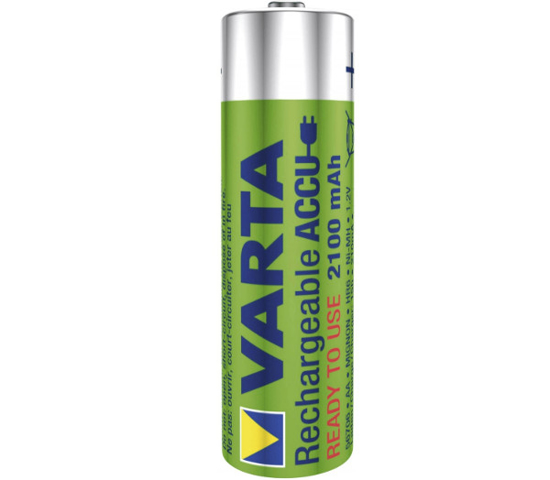 Изображение VARTA , 2100mAh 1.2V, HR6 / AA ikraunamos baterijos                                                                                                   