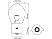 Vaizdas Bosma lemputė BA20s, 35W                                                                                                                              