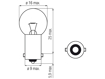 Picture of Bosma lempute BA9s, 6W, 15X29                                                                                                                         