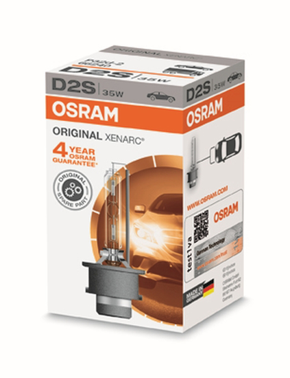 Vaizdas OSRAM XENARC Original, Lemputė XENON D2S 66240                                                                                                        