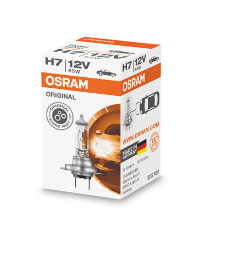 Vaizdas Osram lemputė Original , H7, 55W, PX26d 64210                                                                                                         