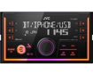 JVC, KW-X850BT 2-DIN USB MP3 magnetola su AUX ir Bluetooth   