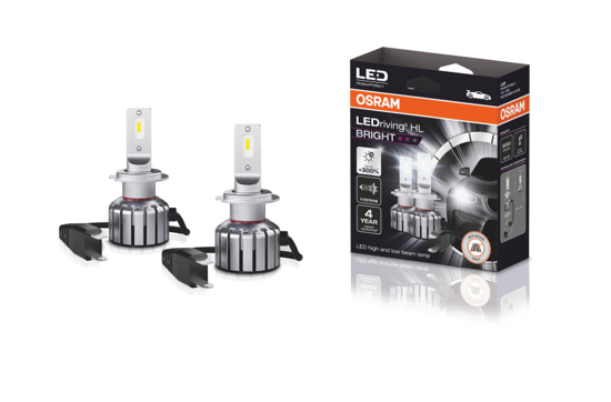 Osram LED pagrindines sviesos H7/H18,19W, 6000K, LEDriving HL,        