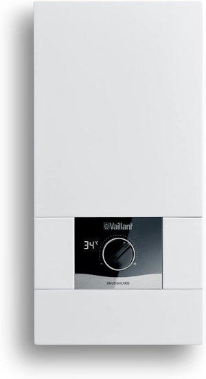 vaillant Elektrinis momentinis vandens sildytuvas, VED E 21/8, atsparus slegiui, 21 kW, 400 V, laipsnio tiksli isejimo temperatura, be galo reguliuoja