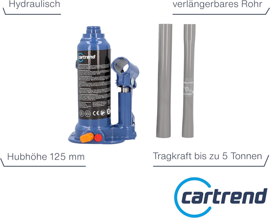 Cartrend 10007 hidraulinis keltuvas 5 T        