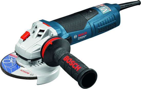 Bosch Professional GWS 19-125 CIE 125 mm kampinis slifuoklis (1900 W, su greicio valdymu, KickBack Stop, dezuteje)           